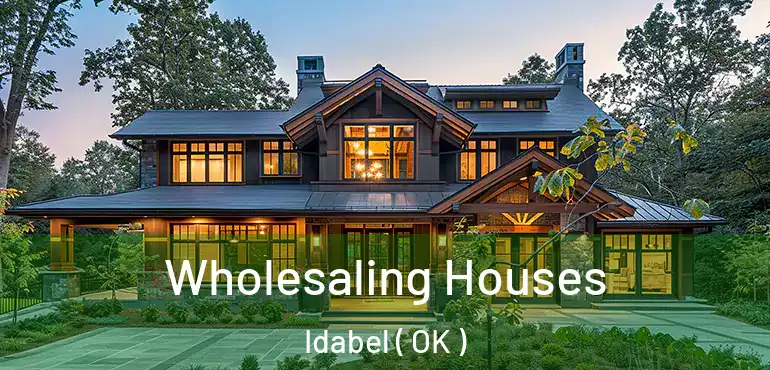  Wholesaling Houses Idabel ( OK )